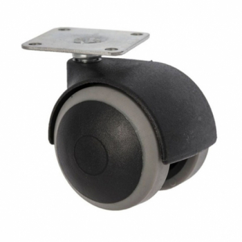 RUEDA 50MM C/B.NEG/RUEDAGRIS EDB-112