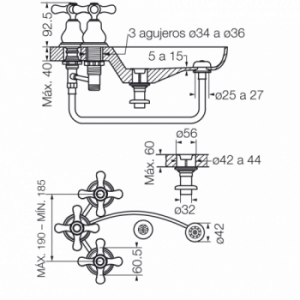 DENISSE DISCONT 0295/64-CR JGO PARA BIDE FVA