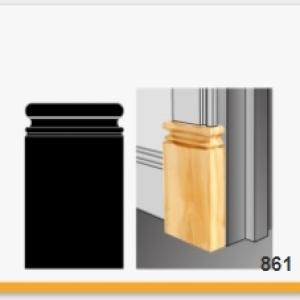 ZOCALIN XUNI 124X74X21 N861 CLEAR