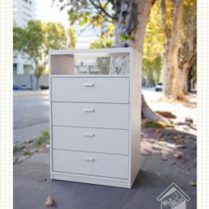 CHIFFONIER MELAMINA X 4 CAJ