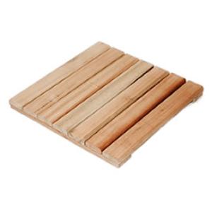 BALDOSA P/DECK 1.00 X 1.00 EUCALIPTUS