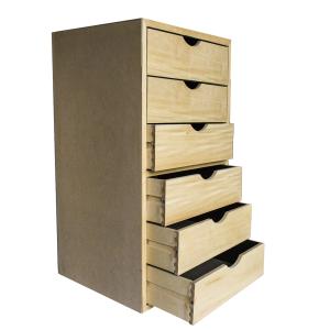 CAJONERA 40 X 46 C/MEDIA GUA X 6