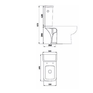 L.TRENTO IELMJ B/INODORO LARGO FVA